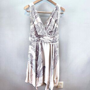 Anthropologie Yoana Baraschi‎ Silk Dress- Size 6